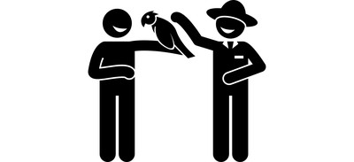 Image for Tourist Bird Zookeeper Cricut SVG Design