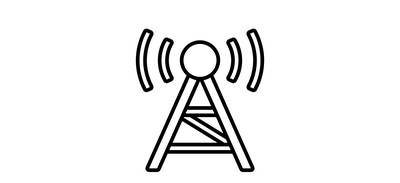 Image for Tower Communication Signal Cricut SVG Design