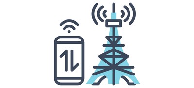 Image for Tower Antenna Traffic Cricut SVG Design