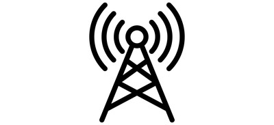 Image for Wifi Tower Network Cricut SVG Design