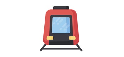 Image for Free Metro Train Railway Cricut SVG Design