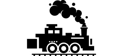 Image for Train Steam Engine Railway Cricut SVG Design