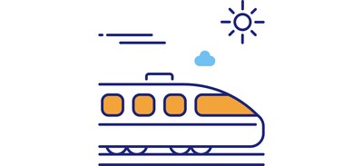 Image for Train Metro Railway Cricut SVG Design