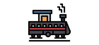 Image for Train Locomotive Subway Cricut SVG Design