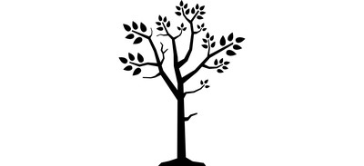 Image for Branch Leaf Tree Cricut SVG Design