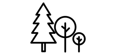 Image for Free Nature Park Trees Natural Park Cricut SVG Design