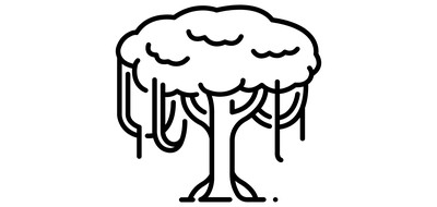 Image for Tree Forest Big Tree Cricut SVG Design