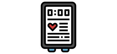 Image for Meter Speed Heart Cricut SVG Design