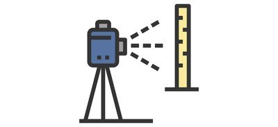 Image for Tripod Survey Engineering Cricut SVG Design