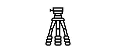 Image for Tripod Photo Camera Cricut SVG Design