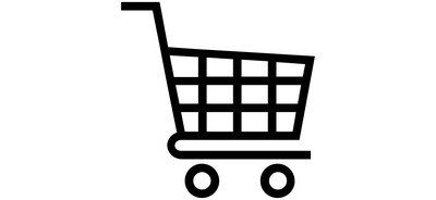 Image for Free Shopping Trolley Cart Cricut SVG Design