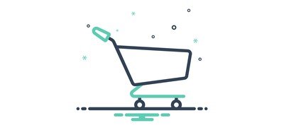 Image for Trolley Shopping Cart Cricut SVG Design