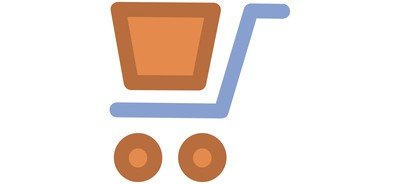 Image for Trolley Shopping Cart Cricut SVG Design