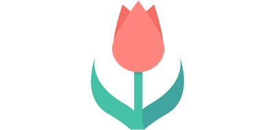 Image for Tulip Rose Flower Cricut SVG Design