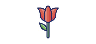 Image for Tulip Cricut SVG Design