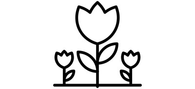 Image for Tulip Bud Flower Cricut SVG Design