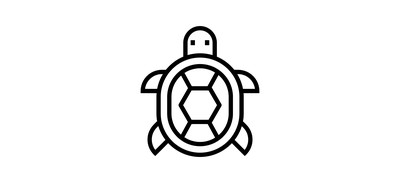 Image for Free Turtle Sea Creature Animal Cricut SVG Design