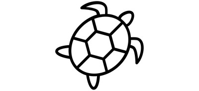 Image for Turtle Amphibian Tortoise Cricut SVG Design