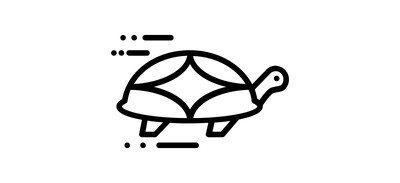 Image for Turtle Tortoise Turtle Running Cricut SVG Design