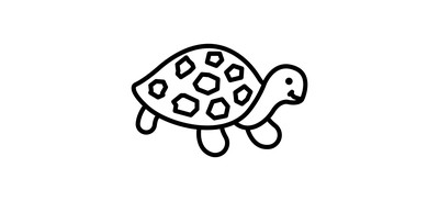 Image for Turtle Animals Sea Cricut SVG Design