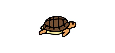 Image for Turtle Pet Color Cricut SVG Design