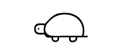 Image for Turtle Animal Tortoise Cricut SVG Design