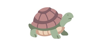 Image for Garden Turtle Animal Cricut SVG Design