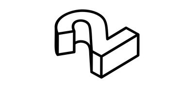 Image for 3 D Two 3 D Number 3 D Digit Cricut SVG Design