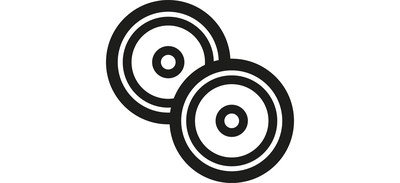 Image for Two Weightlifting Tools Cricut SVG Design