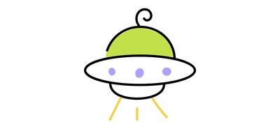 Image for Ufo Flying Saucer Alien Spaceship Cricut SVG Design