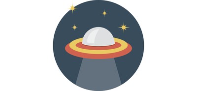 Image for Ufo Alien Saucer Cricut SVG Design