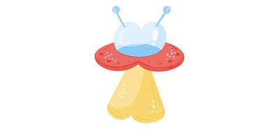 Image for UFO  Cricut SVG Design