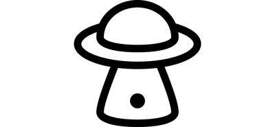 Image for Ufo Beam Spaceship Cricut SVG Design