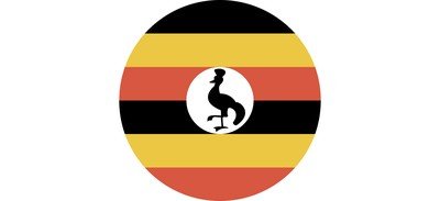 Image for Uganda Flag Country Cricut SVG Design