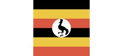 Image for Uganda Flag World Cricut SVG Design