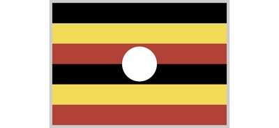 Image for Uganda Flag Country Cricut SVG Design