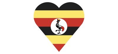 Image for Uganda Flag Country Cricut SVG Design