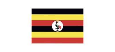 Image for Flag Country Uganda Cricut SVG Design