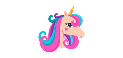 Image for Unicorn Animal Horse Cricut SVG Design