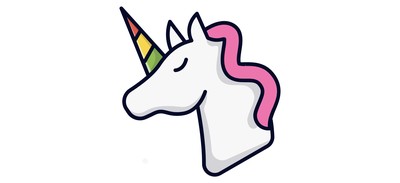 Image for Unicorn Head Unicorn Startup Cricut SVG Design