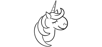 Image for Unicorn Winged Unicorn Horse Cricut SVG Design