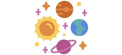 Image for Universe Galaxy Planet Cricut SVG Design