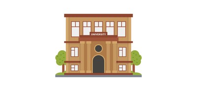 Image for Free University Educational Institute Building Cricut SVG Design