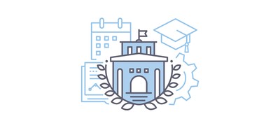 Image for University Campus Graduation Cricut SVG Design