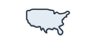 Image for Us America Map Cricut SVG Design