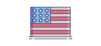 Image for Us Flag  Cricut SVG Design