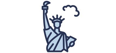 Image for Usa Statue Liberty Cricut SVG Design