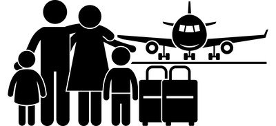 Image for Airplane Airport Family Cricut SVG Design