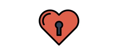 Image for Valentine Love Lock Cricut SVG Design