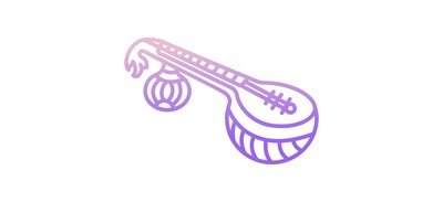 Image for Veena Instrument Equipment Cricut SVG Design